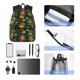 thumbnail image 4 of Fotbe Mask Tropical Flower Mochila Ligera Casual para Laptop para Hombres y Mujeres, Mochila Impermeable de Uso Diario, Mochila para Universidad, 4 of 6