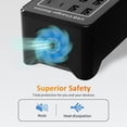 thumbnail image 4 of Bloque de cargador USB C de 100 W, estación de carga USB C, 20 puertos (20 A), hub de carga múltiple, 4 of 8