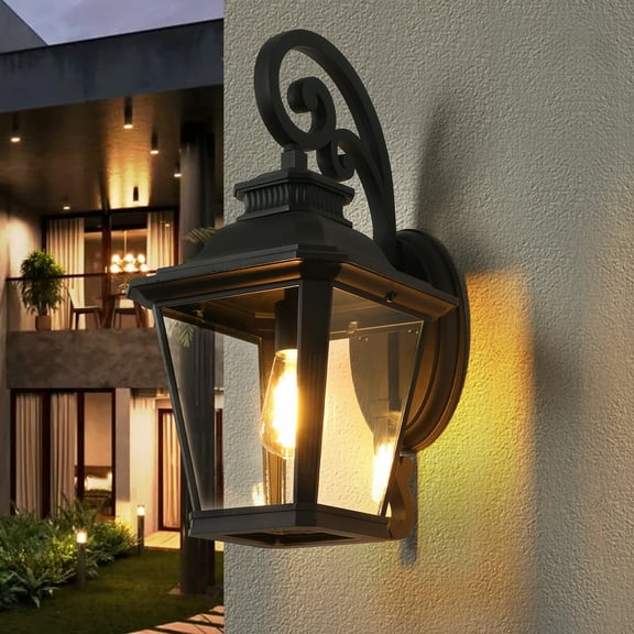 Black Porch Lights outdoor Hot Selling Modern for Entrance Access Porch Bedroom Deck and Garage