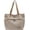 Beige, variant on JennyShop Korean Style Trendy Tote Bag, Canvas Large Bag, Large Capacity Women's Bag, High-end and Versatile Shoulder Bag