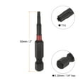 thumbnail image 2 of Unique Bargains T10 Magnetic Security Impact Torx Screwdriver Bit 1/4' Hex Shank 2' Length, 2 Pack, 2 of 5