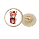 thumbnail image 1 of Broche de oro metálico circular Unbranded Donut bizcocho chocolate Cup Ice Cream, 1 of 3