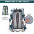 thumbnail image 4 of Mochila de Senderismo MOUNTAINTOP 25L/40L Ligera y Repelente al Agua, 4 of 8