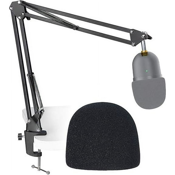 SUNMON Seiren Mini Boom Arm Mic Stand with Pop Filter