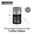 thumbnail image 3 of Hamilton Beach Professional - Cafetera Programable, 12 tazas | 49500 Hamilton Beach NA, 3 of 8