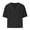 Black, variant on IROINNID Big and Tall T Shirts for Men, Lightweight Thin Basic V-Neck Knit Loose Casual T-shirt for Men