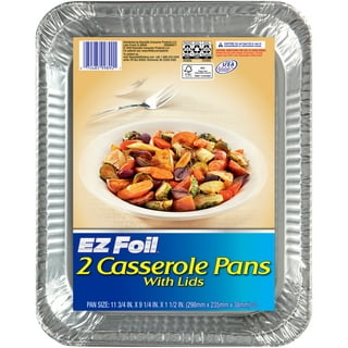 Durable 9 Square Cake Foil Pan 1 3/4 Deep 50/PK –