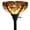 Brown, variant on Tiffany 12'' Tiffany Torchiere Floor Lamp,Stained Glass Floor Standing Light