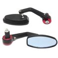 thumbnail image 1 of Bangcool 1 Pair Motorcycle Mirror Adjustable Rear View Aluminum Alloy Bar End Mirror Motorcycle Side Mirror, 1 of 9