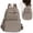 Khaki, variant on Clearance Sale! Backpack Solid Color Backpack In Beige Color Fall Travel Backpack For Commuting