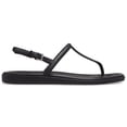 thumbnail image 1 of Sandalias Crocs Miami Tanga para mujer, color negro, talla 11, 1 of 7