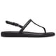 thumbnail image 1 of Sandalias Crocs Miami Tanga para mujer, color negro, talla 11, 1 of 7