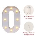 thumbnail image 2 of LED Marquee Letter Lights Sign, Light Up Alphabet Letter for Home Party Wedding Decoration O, 2 of 5