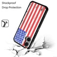 thumbnail image 2 of Designed for Motorola Moto G Stylus 5G 2024 Fashion Graphic Design Pattern PC + TPU 2in1 Tough Strong Hybrid Shockproof Armor Frame Phone Case Cover [USA Flag], 2 of 9
