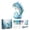 D, variant on WEEEANT Mythical Ocean Series Dolphin DIY Bead Kit 3D Jumping Blue Dolphin Embroidery Set with Wave Base and Sparkling Gemstone Embellishments