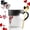 Black*1, variant on Heart-Shaped Color Changing Magic Ceramic Mug, 2026 New Heat Sensitive Magic Color Changing Coffee Mug with Red Heart Design, for Valentine's Day, Christmas and Mother's Day Gifts, 12 fl oz