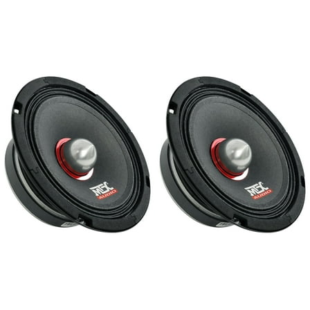 2) MTX Thunder RTX6 6.5” 125w RMS 4-Ohm Mid-bass/Midrange Car/Pro Audio Speakers