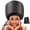 Black, variant on Black Hair Dryer Diffuser Attachment For Curly Hair, Home Deep Conditioning And Styling