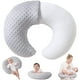 thumbnail image 1 of Almohada de Lactancia para Amamantar Bebé Multifuncional,Cojin Antirreflujo Bebe Ultra Comodo, Almohadas para Bebe Hipoalergénicas, Cosas para Bebe Recien Nacido, 1 of 7
