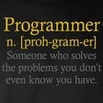 thumbnail image 3 of CafePress - Programmer Definition Long Sleeve T Shirt - Long Sleeve Dark T-Shirt, 3 of 4
