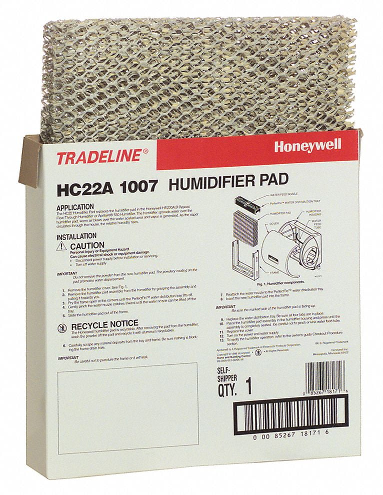 Honeywell Home Humidifier Pad for HE220A HC22A1007