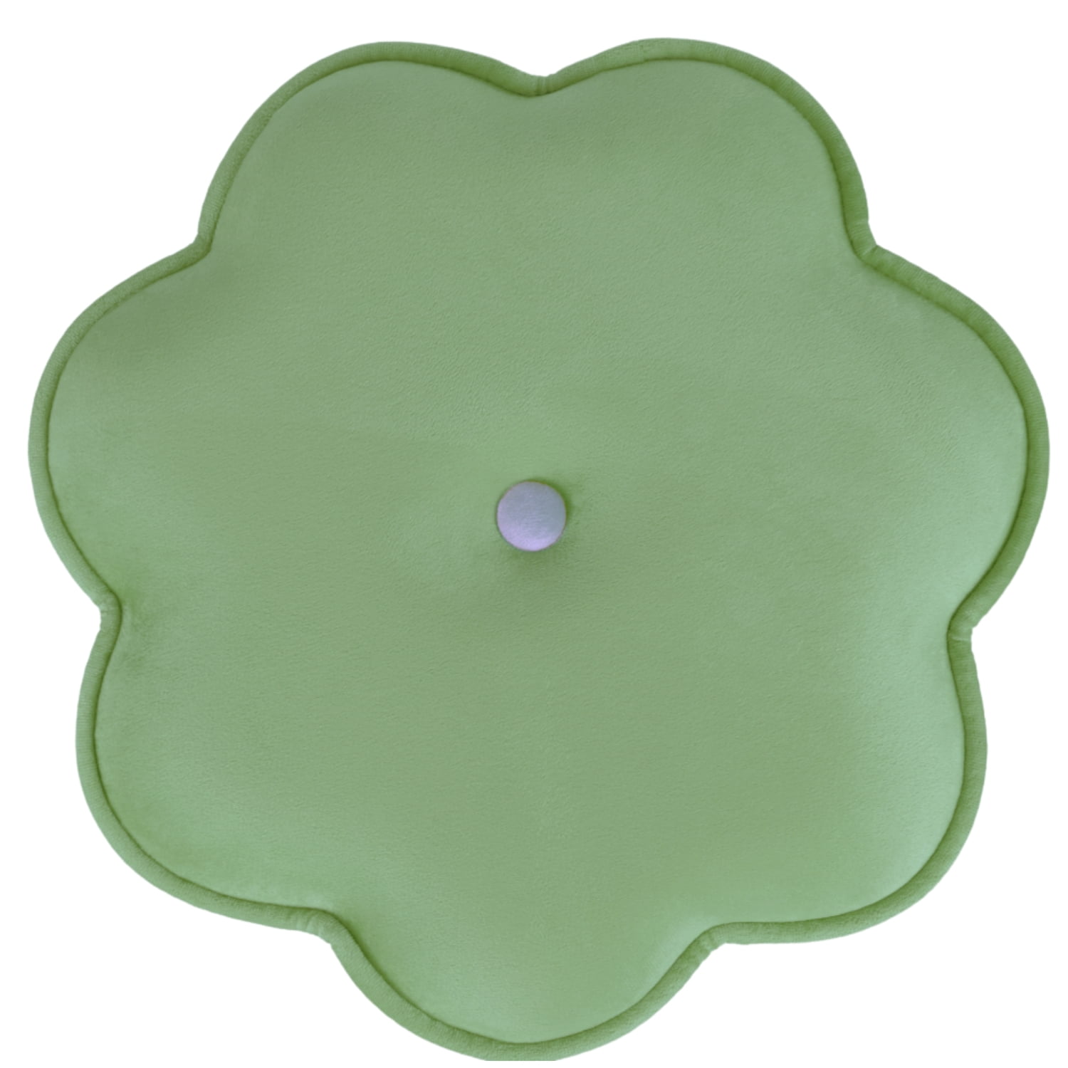 Mainstays Kids Petal Ottoman, Green