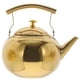 thumbnail image 4 of Stainless Steel Tea Kettle With Strainer For Home Use 2L Practical Golden Beverage Preparation 1Pcs, 4 of 5