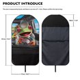 thumbnail image 7 of KUIFORTI Cute Frog Car Seat Cover for Front Seats Car Seat Towel Front Seat Covers Washable Easy Installation for Gym Workout,Running,Swimming,Beach and Hiking, 7 of 7