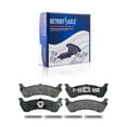 thumbnail image 4 of Detroit Axle - 4pc Brake Pads for 1995-2001 Ford Explorer 1998-2002 Ford Ranger 1997-2001 Mercury Mountaineer, Ceramic Brake Pads w/ Hardware 1999 2000 Front and Rear Replacement, 4 of 7