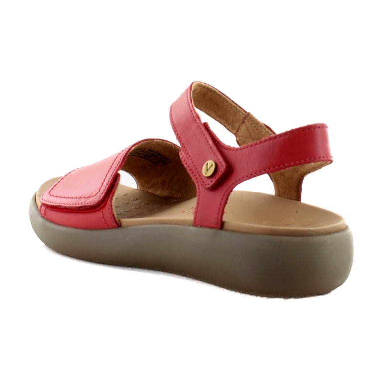 Vionic Awaken Women's Sandals Red Leather Size 9.5 W - Walmart.com Vionic Awaken Women's Sandals Red Leather Size 9.5 W - Walmart.com