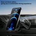 thumbnail image 4 of (2 pack) YOOVEE Universal Magnetic Phone Mount with Magnetic Disc, 360° Rotation, Air Vent Holder, Super Strong Magnet, Black, 4 of 9