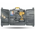 thumbnail image 1 of MasterSpec Ensemble de 92 Pcs d'Outils Électriques 18 V Sans Fil pour Perceuse-Marteau, Vis, Bits à Rabat et Douilles, 1 of 13