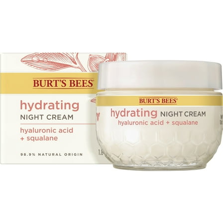 Burt's Bees Hydrating Night Cream, 1.8 oz. Tub
