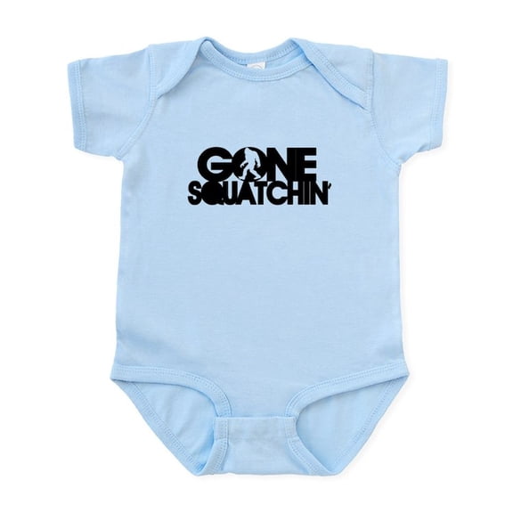 CafePress - Gone Squatchin' Infant Bodysuit - Baby Light Bodysuit, Size Newborn - 24 Months