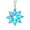 Multicolor, variant on Qwtwty Cute Pendant Crystal Snowflake Car Pendant Decoration Octagonal Car Hanging Rearview Mirror Car Hanging Decoration Car Interior Pendant Interior Accessories