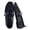 Black, variant on Cushionaire Wendy Woven Mary Jane Flats For Women | Breathable Open Weave Flats With Adjustable Buckle Strap | Stylish Everyday Mary Jane Flats