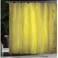 thumbnail image 4 of Ambesonne Yellow Shower Curtain, Abstract Retro Grunge, 69"Wx84"L, Green Olive Green, 4 of 5
