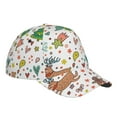 thumbnail image 2 of Goofa Winter Christmas And New Year Deer Printed Baseball Cap for Men and Women - Adjustable Unisex Hat for Sports and Casual Wear,Sun protection Casual Outdoor Everyday Fashion Cap, 2 of 9