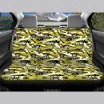 thumbnail image 6 of Uourmeti Camouflage with Dinosaur Skeleton Print Car Seat Covers Stretchy Car Seat Covers Full Set, Breathable Compatible with Sedans Truck, 6 of 10