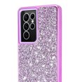 thumbnail image 2 of Hybrid Bling Case Purple Samsung S23 Ultra,iPhone 14 Pro, 2 of 3