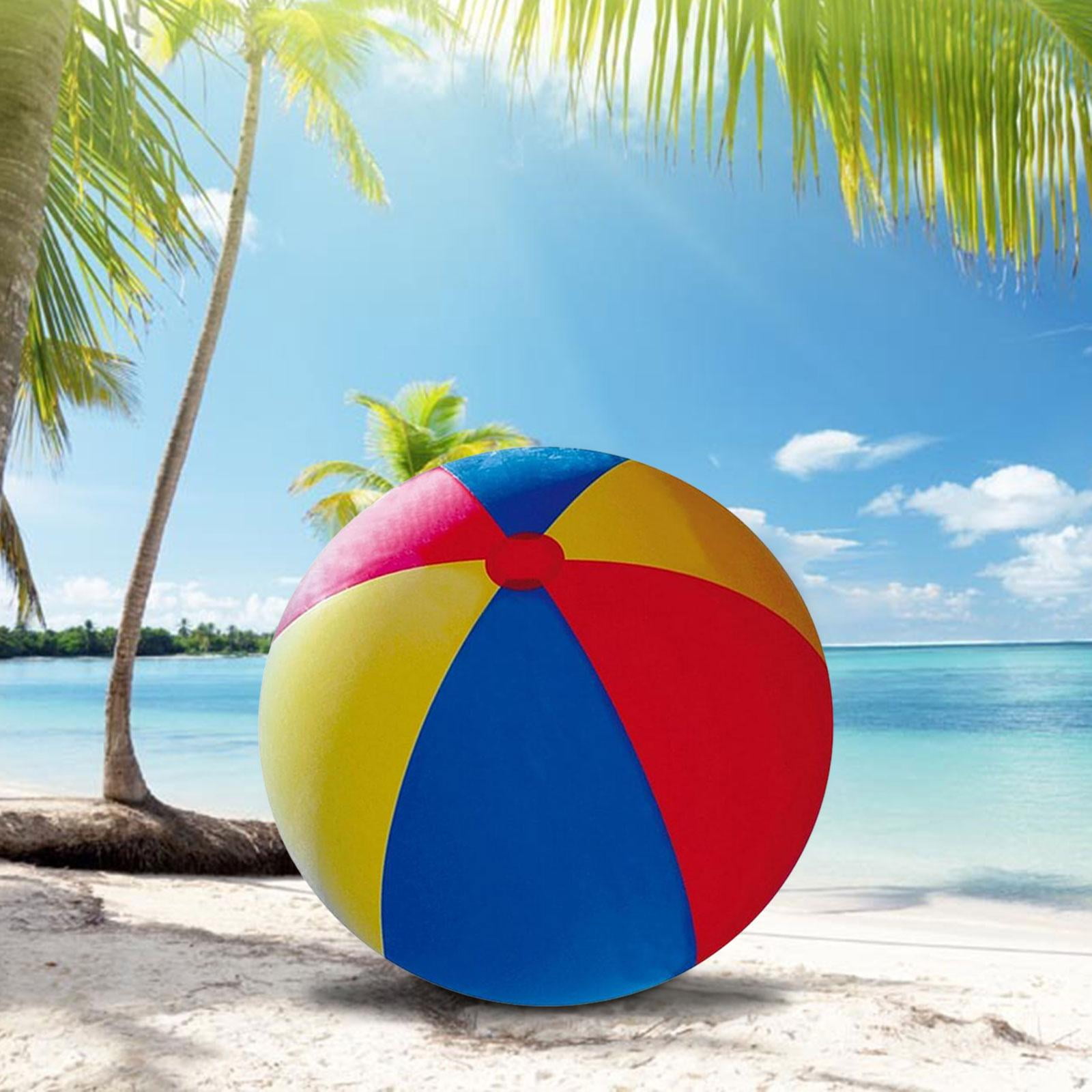 Dualoai Inflatable Beach Ball Lawn Game Toy Outdoor Easy to Carry Extra Large Water Game 130cm