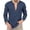 AB267 Navy, variant on Tisuna Men Long Sleeve T-Shirts Comfortable V Neck Tops Men Solid Tee Shirts For Fitness Sports Size S