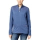 thumbnail image 1 of Karen Scott - Chaqueta de forro polar acolchada con cremallera frontal para mujer, azul, pequeÃ±a Karen Scott Chaqueta de lana, 1 of 2