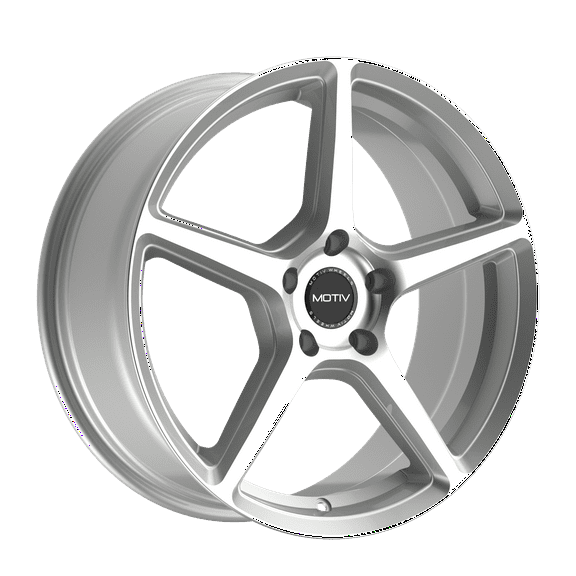 Motiv 433MS Blade Gloss Silver Machined Wheel 16X7.5 5X112 (40mm) (HB 73.1)