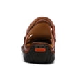 thumbnail image 6 of Roman Sandals for Men, Mens Leather Sandals, Fisherman Sandals for Men, Mens Casual Walking Sandals Closed Toe Beach Shoes Sports Outdoor Sandals Summer Sandals for Hiking Trekking, Black 7, 6 of 9
