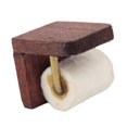 thumbnail image 2 of Soporte de papel higiénico para casa de muñecas, accesorio en miniatura, decoración elegante y funcional, 2 of 8