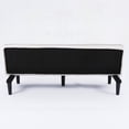 thumbnail image 6 of Modern Corduroy Sofa Bed 66in for Living Room & Bedroom, Solid Wood Frame, 6 of 17