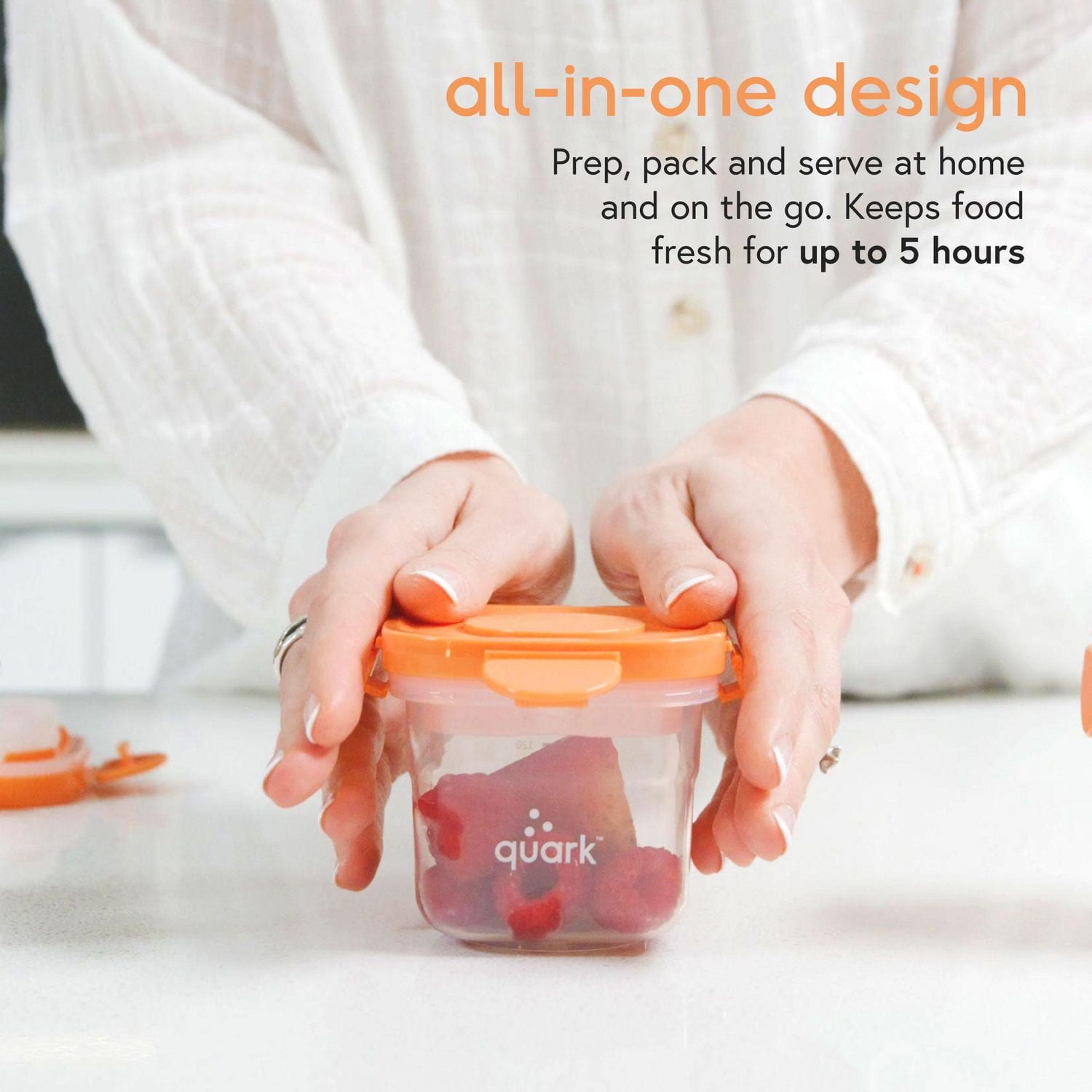 Quark Storii Baby Food Storage Containers with Lids