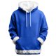 thumbnail image 2 of Sudadera con capucha para hombre, estilo casual, a la moda, con cuello redondo y bolsillos, estampado, jersey de manga larga, sudadera con capucha, blusa para hombre, poliéster, 2 of 9
