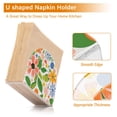 thumbnail image 5 of Yayeee Napkin Holder for Table Kitchen Paper Tissue Organization, Retro Pink Floral, 5 of 8